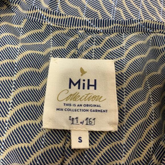 MiH jeans silk billowy tiered ruffle top Anthro - Picture 6 of 6